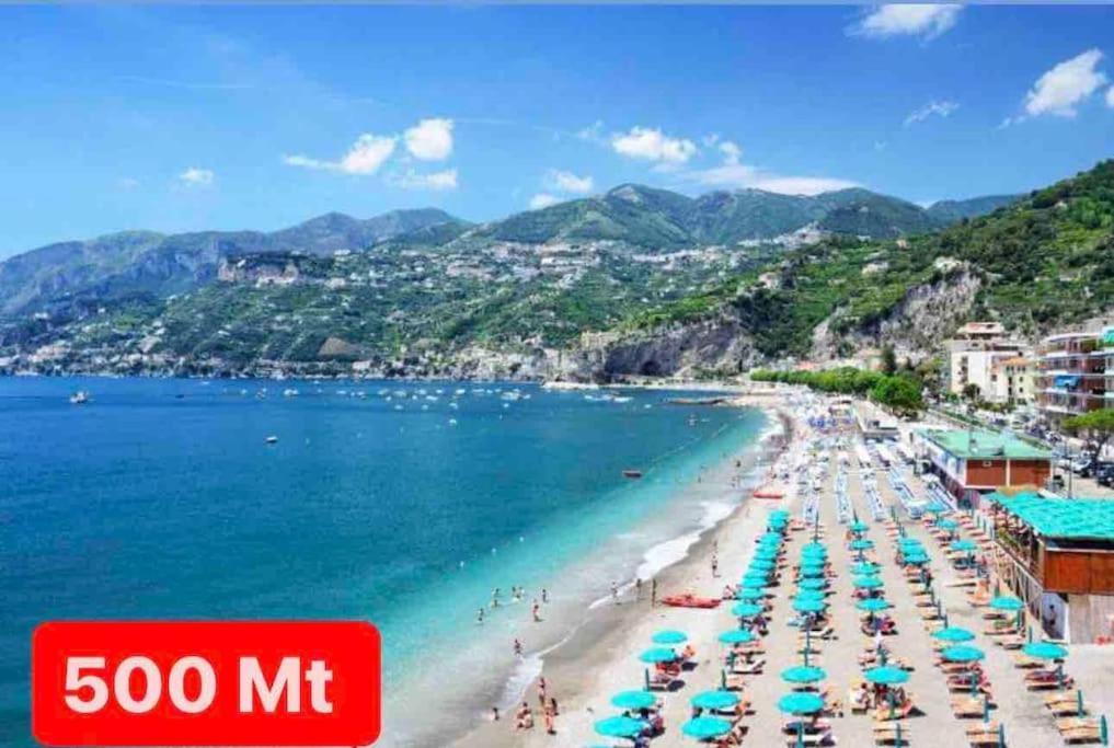 Вілла Linea1 Amalfi Coast 500 Mt Beach Майорі Екстер'єр фото