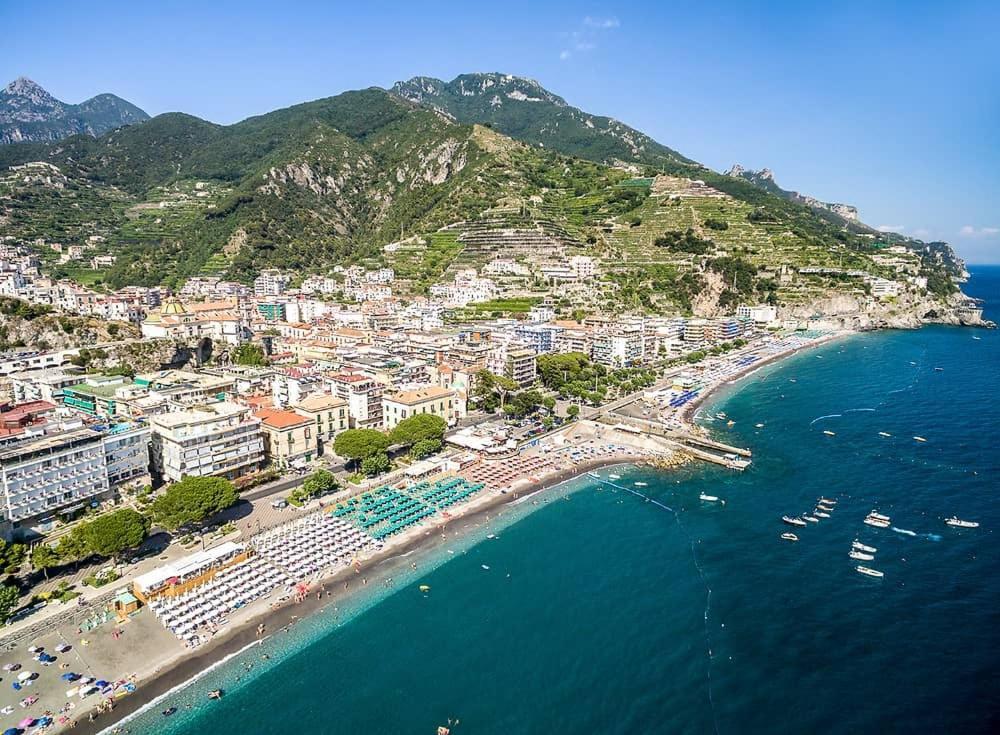 Вілла Linea1 Amalfi Coast 500 Mt Beach Майорі Екстер'єр фото